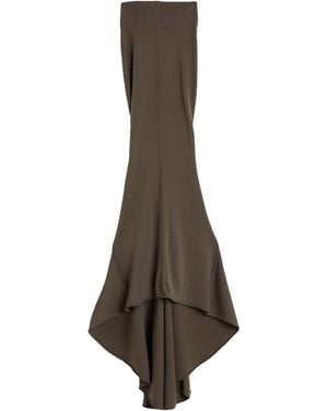 Rick Owens Maxi Skirt - Brown