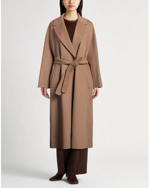 コート MAX MARA BROWN WOOL ALDO COAT Max Mara Wool Aldo Coat in Brown | Lyst