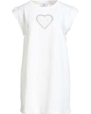 Jijil Ivory Mini Dress Cotton, Polyester - White
