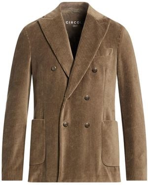 Circolo 1901 Military Blazer Cotton, Polyester - Brown