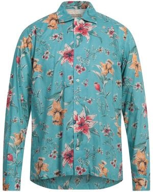 Brooksfield Shirt Cotton - Blue
