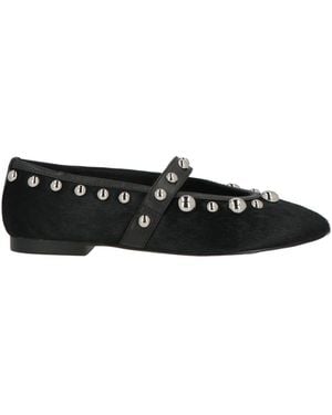 Bibi Lou Ballet Flats - Black