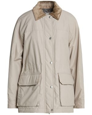 Peserico Jacket Cotton, Polyamide - Gray