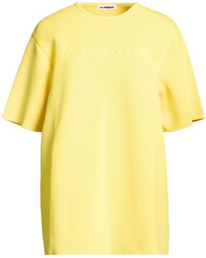 Jil Sander T-Shirt Viscose, Polypropylene, Polyester - Yellow