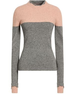 FEDERICO CINA Lead Sweater Wool, Nylon, Viscose, Silk - Gray