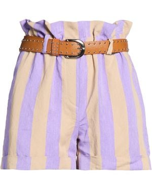 Berna Shorts & Bermuda Shorts Viscose, Polyester - Purple