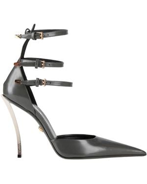 Versace Lead Court Shoes Leather - White