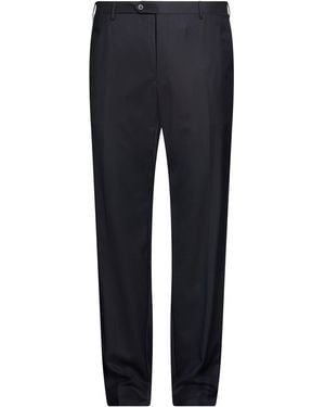Corneliani Midnight Pants Virgin Wool - Blue