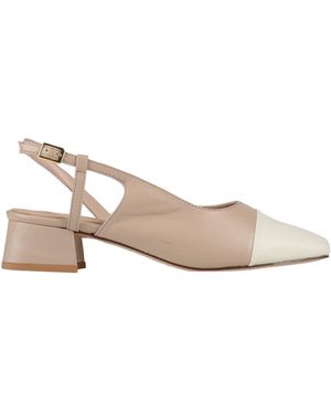 Divine Follie Court Shoes Leather - Natural
