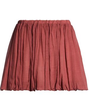 Soallure Mini Skirts - Red