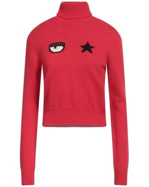 Chiara Ferragni Turtleneck - Red