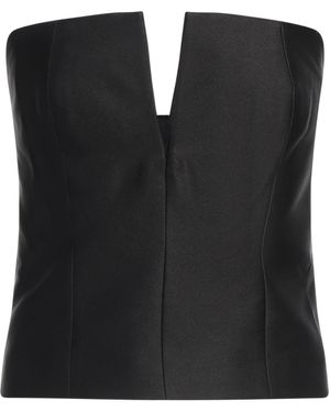 Roland Mouret Top - Schwarz