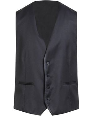 Tonello Tailored Vest Virgin Wool, Elastane - Blue