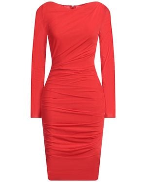 Talbot Runhof Mini-Kleid - Rot