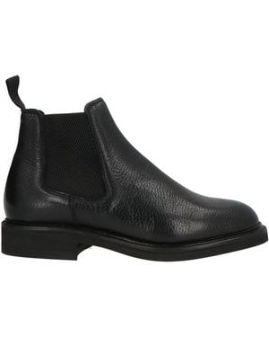 BERWICK  1707 Ankle Boots Leather, Textile Fibers - Black