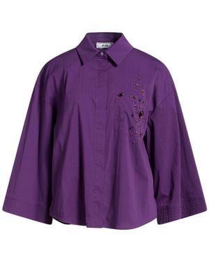 Jijil Shirt Cotton, Polyamide, Elastane - Purple