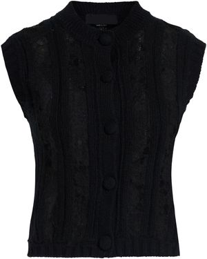 Rochas Cardigan - Black