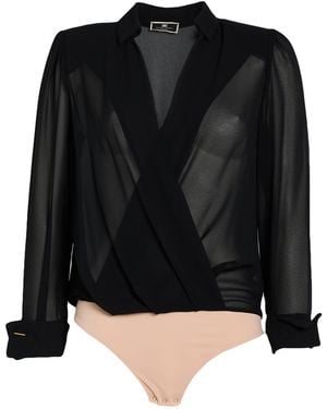 Elisabetta Franchi Bodysuit - Schwarz