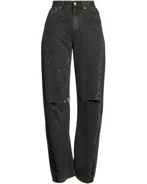 MM6 by Maison Margiela Jeans Cotton - Grey