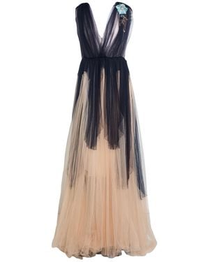 Delpozo Maxi Dress Polyamide - Blue