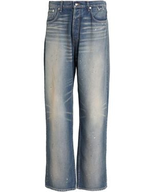 Rhude Pantaloni Jeans - Blu