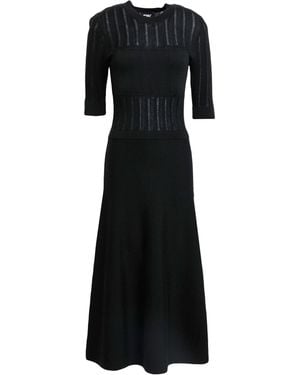 DKNY Vestido midi - Negro