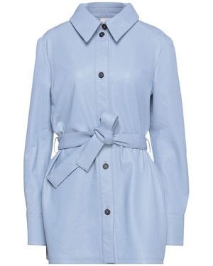 L'Autre Chose Overcoat - Blue