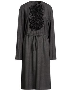 Lardini Midi Dress Wool, Elastane - Black