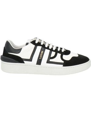 Lanvin Sneakers Calfskin, Polyester - White