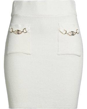 Gaelle Paris Mini Skirt Viscose, Polyester, Polyamide - Gray