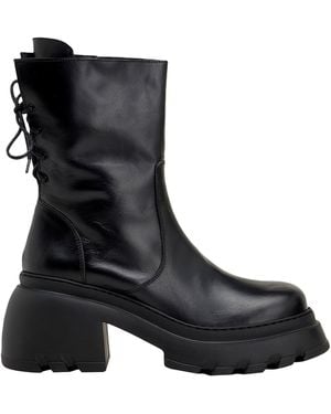 8 by YOOX Ankle Boots - Black