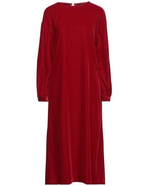 L'Autre Chose Vestido midi - Rojo