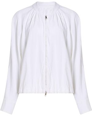 BOSS Jacket Linen, Viscose, Elastane - White