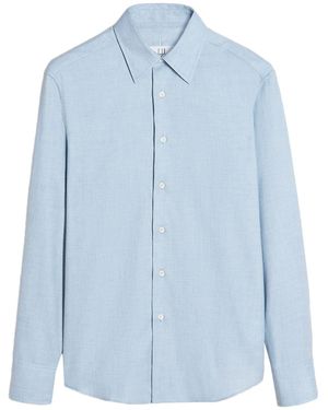 dunhill Shirt Cotton, Cashmere - Blue