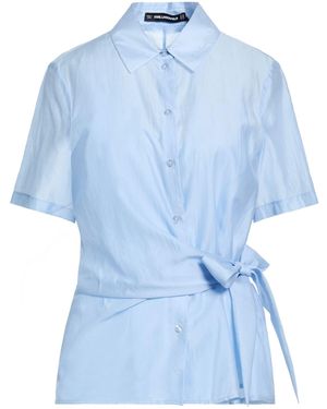 KARL LAGERFELD Shirt - Blue