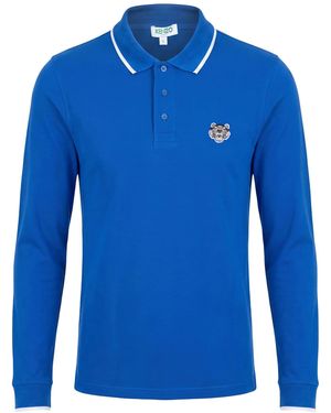 KENZO Polo Shirts - Blue