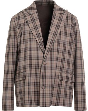 MARSĒM Blazer Polyester, Viscose, Elastane - Brown
