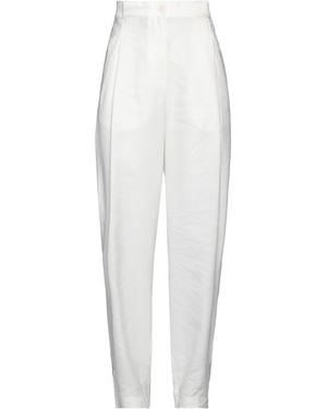 Pierantonio Gaspari Pants Viscose, Polyester - White