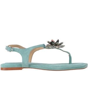 Alma En Pena. Thong Sandal - Green