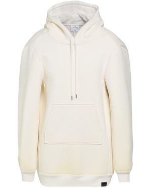 Courreges Sweatshirt Cotton, Polyester, Polyurethane, Elastane - White