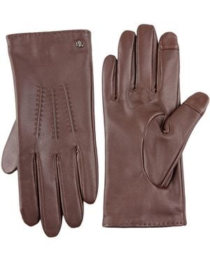Ralph Lauren Guantes - Marrón