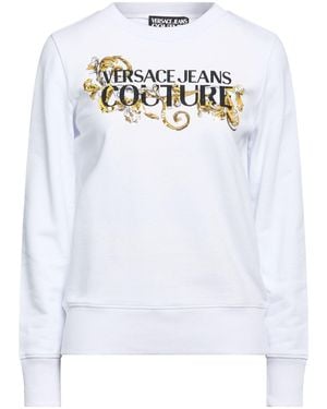 Versace Jeans Couture Sweatshirt Cotton - White