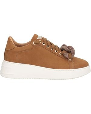 Stokton Trainers Leather - Brown