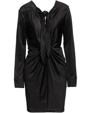 Isabelle Blanche Mini Dress - Black