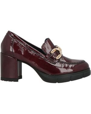 Callaghan Burgundy Loafers Leather - Brown