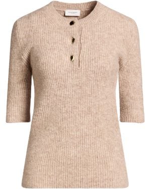 Paolo Pecora Jumper Alpaca Wool, Merino Wool, Polyamide, Elastane - Natural