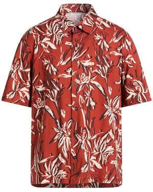 Paolo Pecora Shirt Cotton - Red