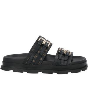 Pollini Sandals Calfskin - Black