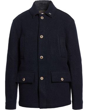 Bob Coat Virgin Wool - Blue