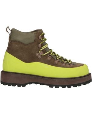 Diemme Roccia Vet Gomma Ankle Boots Leather - Yellow